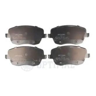 Гальмівні колодки, дискове гальмо (набір) Optimal 10492 (фото 1)