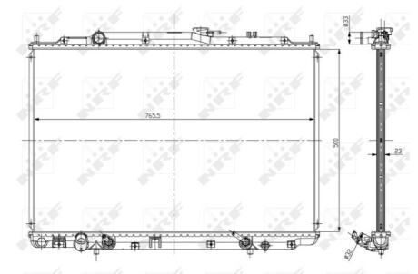 Автозапчасть NRF 56052