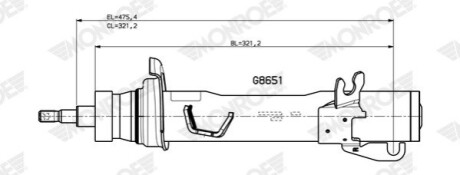 AMORTYZATOR MONROE G8651