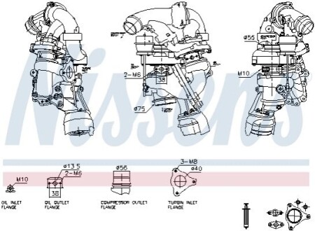 TURBOSPREZARKA NOWA NISSENS 93628