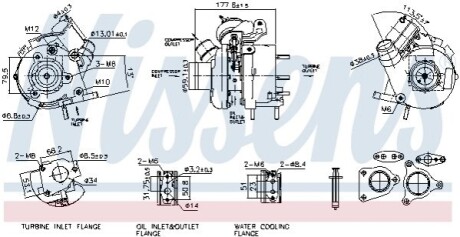 TURBOSPREZARKA NOWA NISSENS 93796 (фото 1)