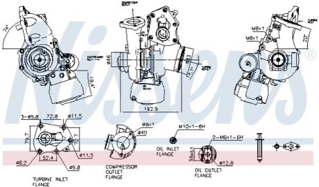 TURBOSPREZARKA NOWA NISSENS 93521