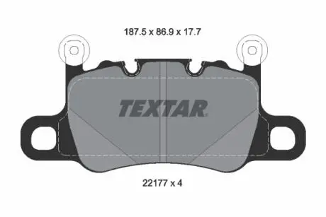KLOCKI HAM TYL TEXTAR 2217701