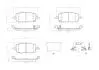 KLOCKI HAM PRZOD BREMBO P49067 (фото 1)