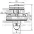 SPINKA KLIPS MOCUJACY 5-SZT Fischer Automotive One (FA1) 11400235 (фото 2)