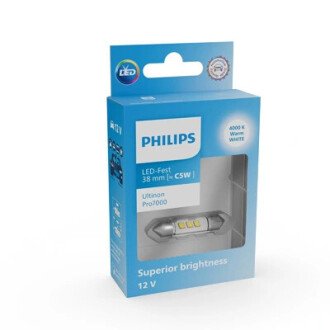 ZAROWKA LED 12V C5W 1W ULTINON PRO7000SI PHILIPS 11854WU70X1