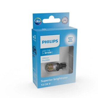 ZAROWKA LED 12V W16W ULTINON PRO7000SI PHILIPS 11067CU70X1