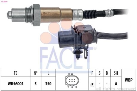 SONDA LAMBDA FACET 108391