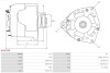 ALTERNATOR REGENEROWANY Z KOLEM AS-PL A5052SR (фото 5)