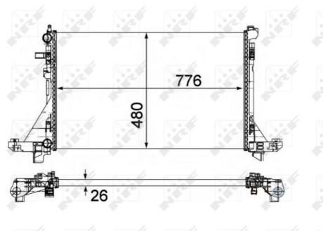 CHLODNICA NRF 58482A