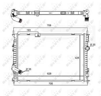 CHLODNICA NRF 58455A