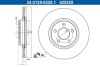 TARCZA HAM PRZOD 300X25 V ATE 24012502251 (фото 1)