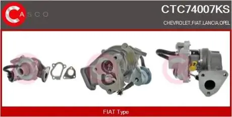 TURBOSPREZARKA CASCO CTC74007KS