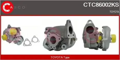 TURBOSPREZARKA CASCO CTC86002KS