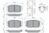 KLOCKI HAM. HYUNDAI TUCSON BOSCH 0986460164 (фото 5)