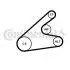 Фото 2 - zestaw paska pk. Contitech 6PK1306WP1 ZESTAW PASKA PK. Contitech 6PK1306WP1 (фото 2)