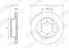 TARCZA HAM./PRZ/ TOYOTA HILUX VIII 2.4 1 5- Jurid 563726JC (фото 2)