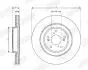 TARCZA HAM./PRZ/ HONDA CRV 1.5-2.0 16- Jurid 563713JC (фото 3)