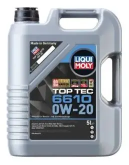 OLEJ SILNIKOWY TOP TEC 6610 0W20 5L LIQUI MOLY 21662