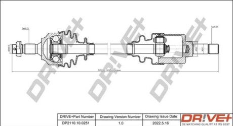 P├ô┼üO┼Ü NAP─śDOWA PEUGEOT 307 1.4HDI 01- LE WA DR!VE+ DP2110100251