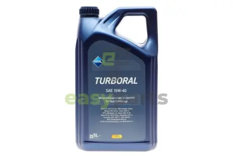 Олива 15W40 Turboral (5L) (MB 228.3/MB 229.1Renault RVI RLD-2/MAN M 3275-1) ARAL AR-15F45B