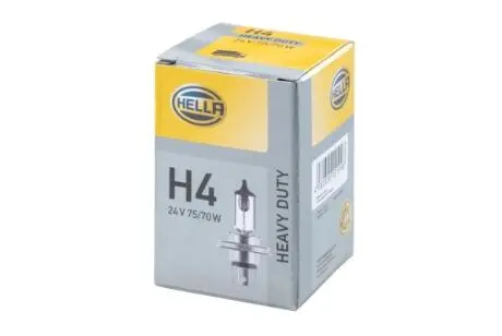H4 24V 75/70W P43t-38 Лампа STANDART HELLA 8GJ 178 555-201