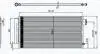 Skraplacz FIAT 500L (351/352)0.9 (199LYC1B), TIPO MAGNETI MARELLI 350203791000 (фото 1)