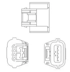 NISSAN Лямбда-зонд JUKE 1.6 10-, NOTE 1.2 13-, PATHFINDER 3.5 14-, INFINITI QX60 3.5 13- MAGNETI MARELLI OSM172