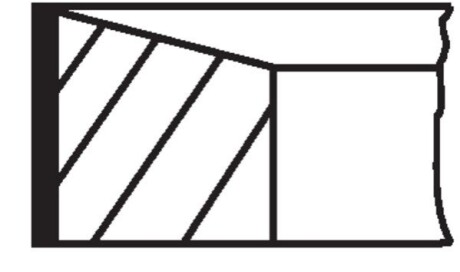 Комплект поршневих кілець MAHLE / KNECHT 021RS001150N2