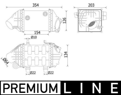 Автозапчасть MAHLE / KNECHT CI225000P