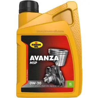 Олива моторна Avanza MSP 0W-20 1л KROON OIL 37349