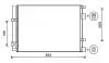 AVA HYUNDAI Радіатор кондиціонера (конденсатор) Solaris, i20 08-, Kia Rio III AVA COOLING HY5268D (фото 1)