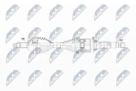 Автозапчасть NTY NPWAR028