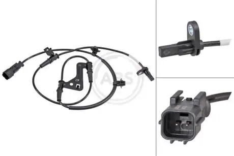 Датчик АВS переднiй лiвий A.B.S. 32291