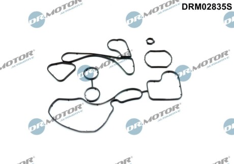 К-т прокладок масляного радiатора 4 елементи DR MOTOR DRM02835S