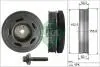 KOŁO PASOWE NISSAN QASHQAI 1.3D 21- 544051520