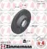 TARCZA HAM./TY┼ü/ /L/ PORSCHE 911 3.0 11- /BLACK Z/ ZIMMERMANN 460451254 (фото 1)