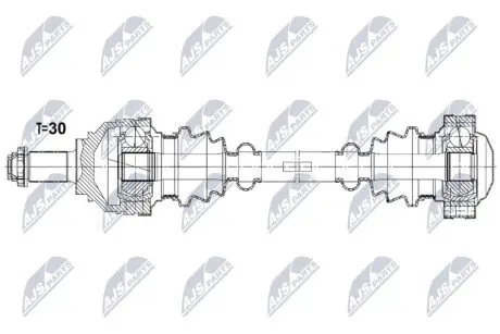 Автозапчасть NTY NPWBM210