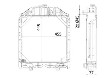 Автозапчасть MAHLE / KNECHT CR2280000S
