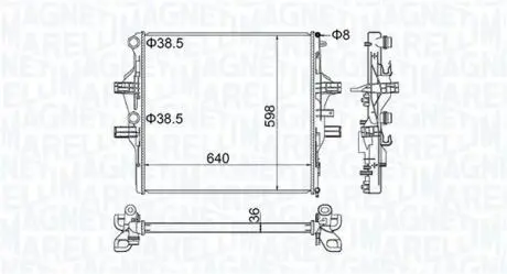 Автозапчасть MAGNETI MARELLI 350213204700