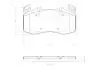 Klocki ham. MERCEDES-BENZ A-CLASS (W177) 03/18-&gt; / MERCEDES-BENZ CLA (C1 BREMBO P50163 (фото 1)