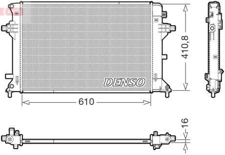 Chłodnica HYUNDAI IONIQ DENSO DRM41038