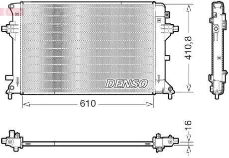 Chłodnica HYUNDAI IONIQ DENSO DRM41038