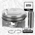 TLOK SILNIKA KPL Z PIERSC STD - (ZESTAW 4 SZT) VW GOLF VII 1.2 TSI 04/2014-VW GOLF VII 1.2 TSI &lt;2016 SZT ET ENGINETEAM PM014700VR1 (фото 2)