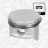 TLOK SILNIKA KPL Z PIERSC STD - FORD FIESTA V SIL. 1.25 16V &lt;2017 SZT ET ENGINETEAM PM014600 (фото 2)