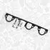 INNE- INTAKE MANIFOLD GASKET SET SZT ET ENGINETEAM TM0032 (фото 2)