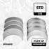 INNE- CRANKSHAFT BEARINGS SZT ET ENGINETEAM LX000400VR1 (фото 4)