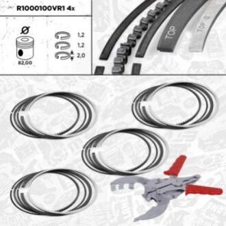 INNE- PISTON RING KIT SZT ET ENGINETEAM R1000100VR1