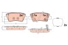 Гальмівні колодки дискові HYUNDAI/KIA Tucson/Sportage \&#039;\&#039;R \&#039;\&#039;15-20 TRW GDB2309 (фото 1)