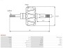 Ротор генератора AR5054S